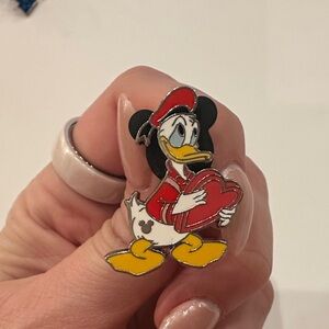 WDW 2025 Hidden Disney Seasons Series Donald Duck Valentine's Day pin